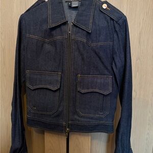 Vintage Woman’s Daryl K Jean Jacket, Size Petite/Small